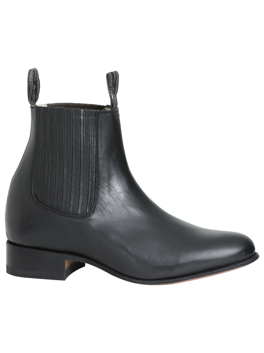 El Canelo - Charro Ankle Boot - Atlas Black 232