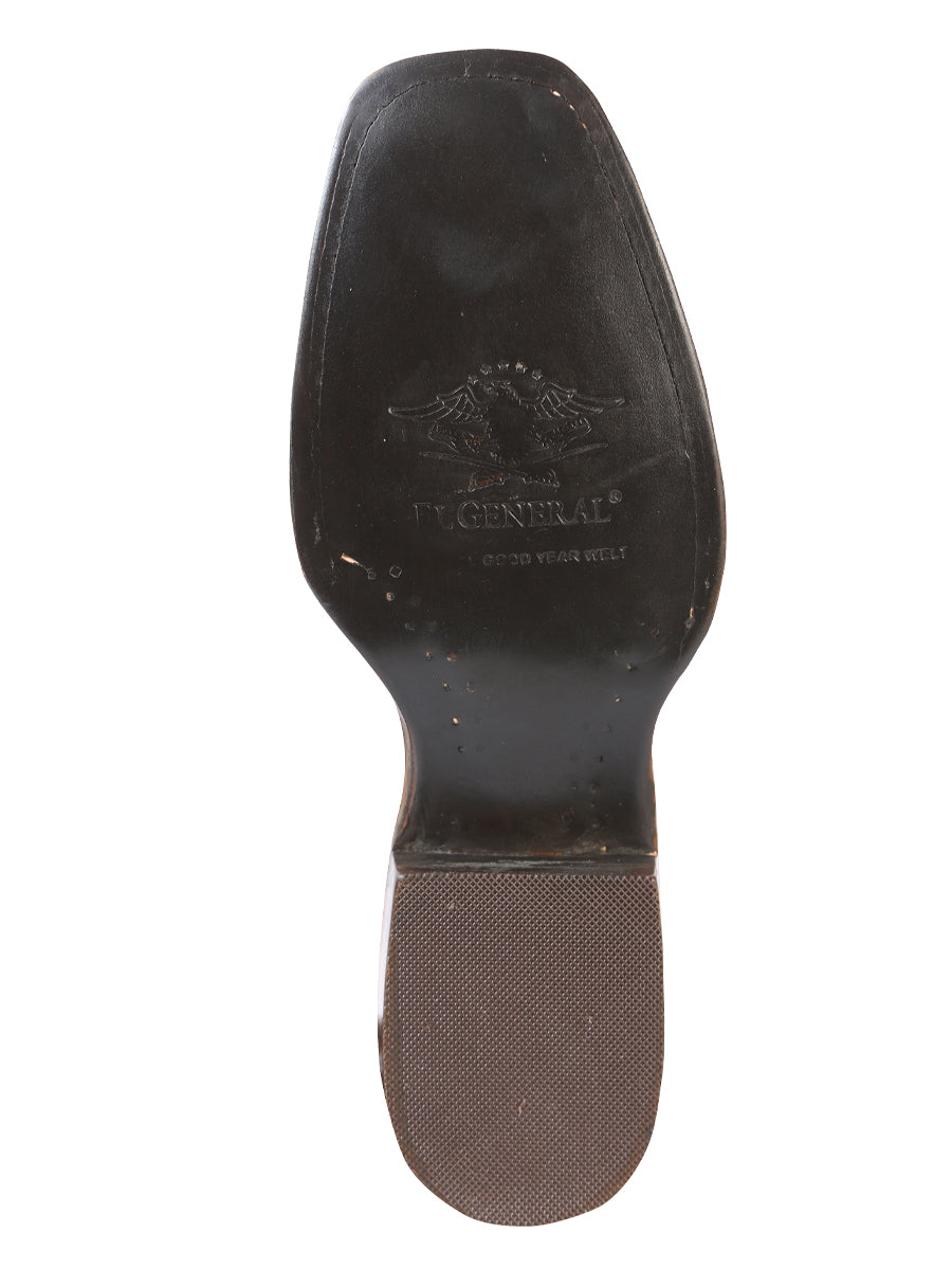 Bota de Rodeo El General - Crazy - Marrón Oscuro 42996