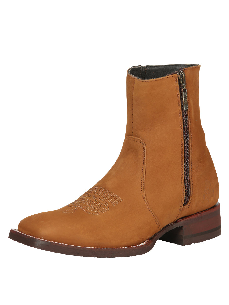 El Canelo Men’s Ankle Boots - Nobuck Taupe
45212
