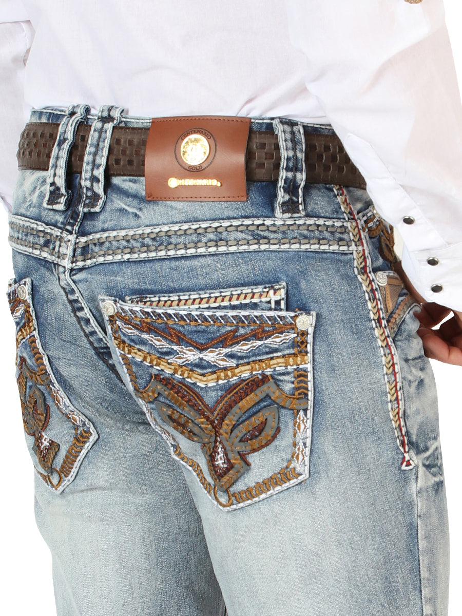 Pantalones vaqueros premium Centenario para hombre - Azul oscuro 45530