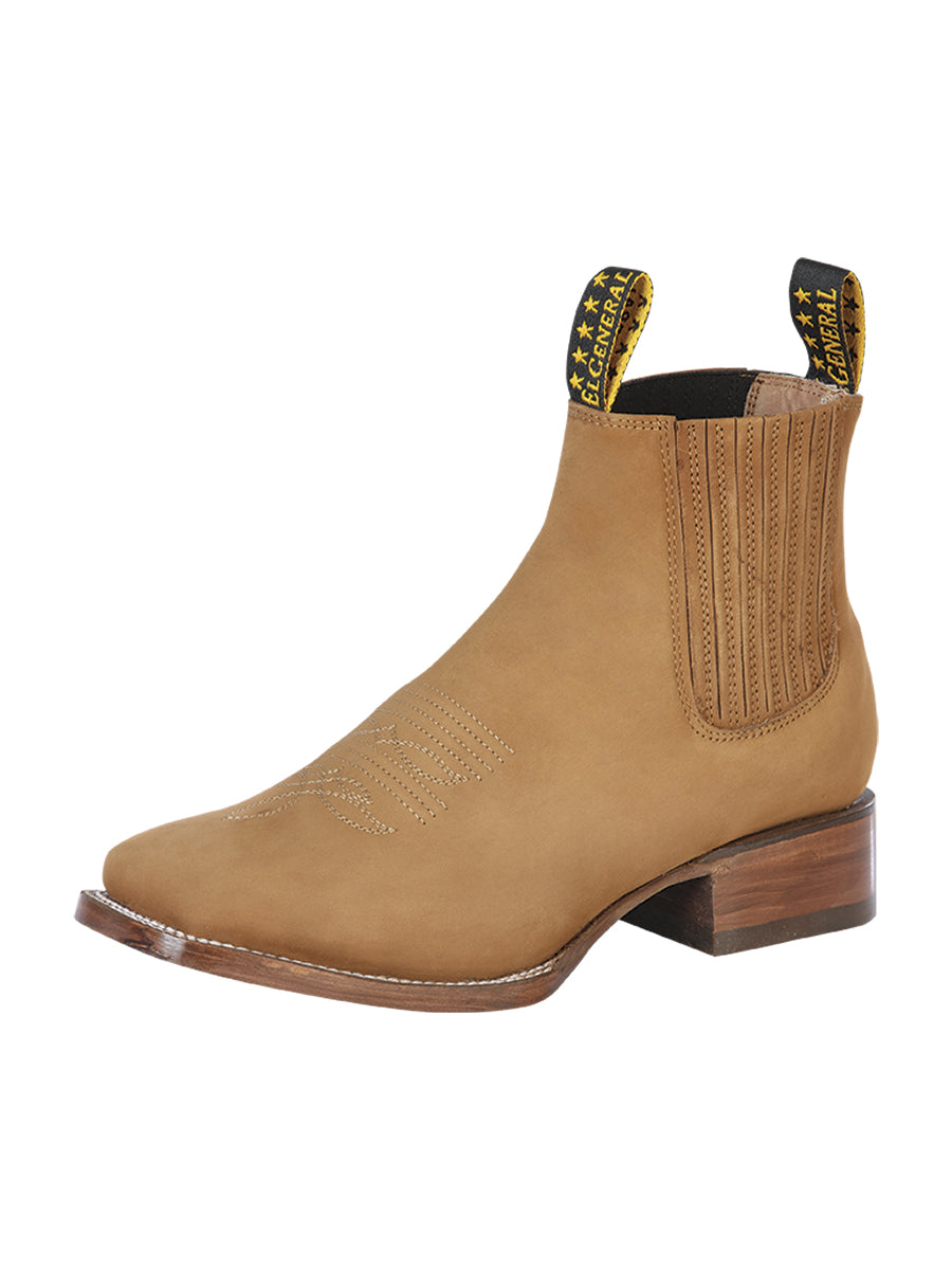 Botines El General para hombre - Nobuck Oro Viejo
126196