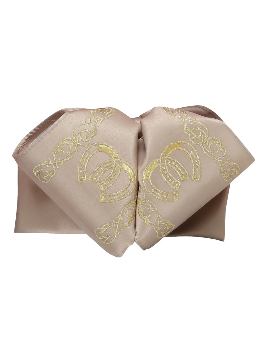 Adulto
Pajarita Charra Mexicana 100% Poliéster Arena/Dorado 601592