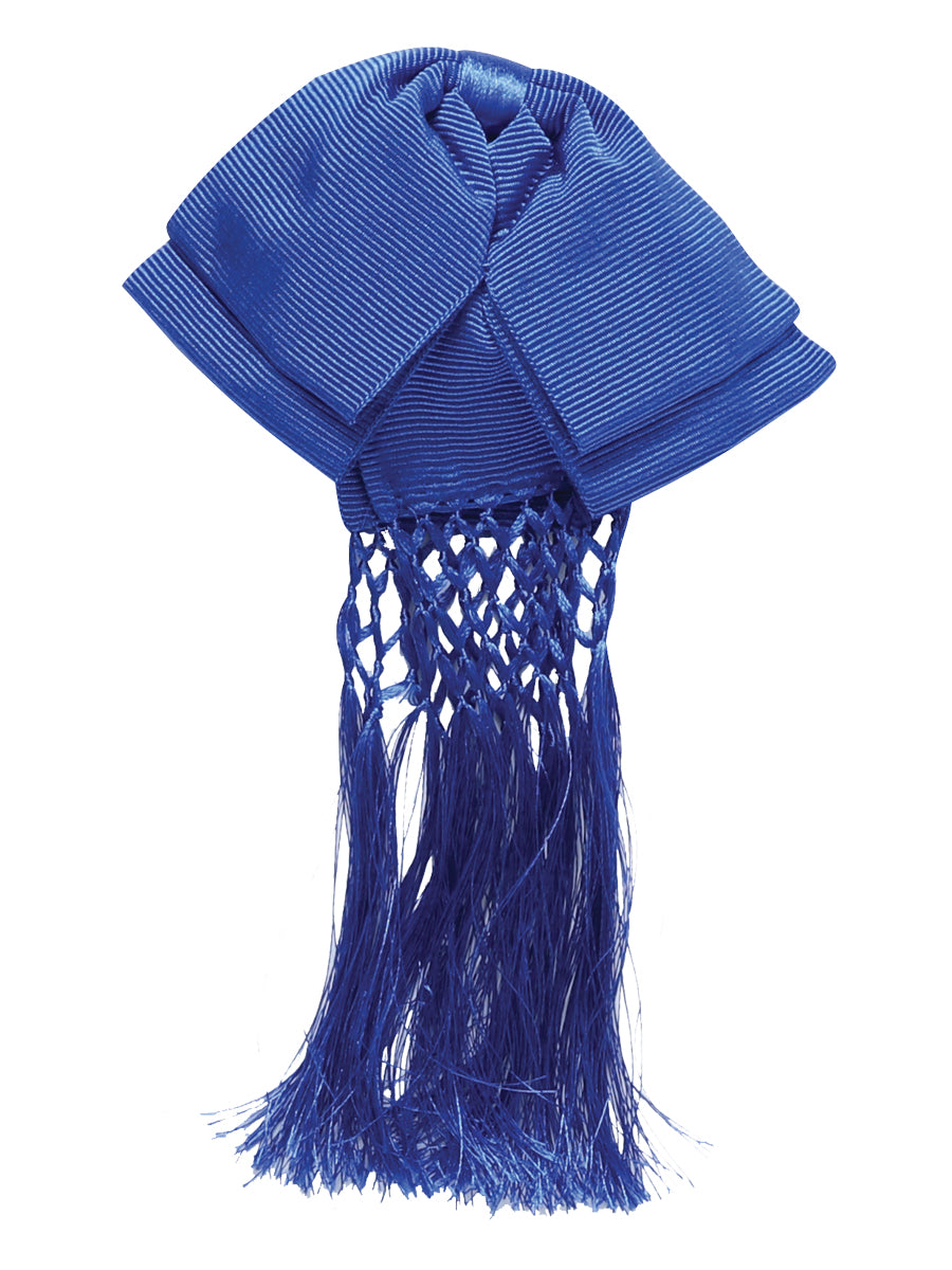 Pajarita Charra Mexicana para Niños 85% Articela, 15% Poliéster Azul Rey 601636