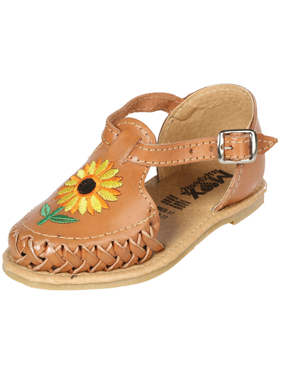Artisanal Mexican Sandals Leather Tang 603482