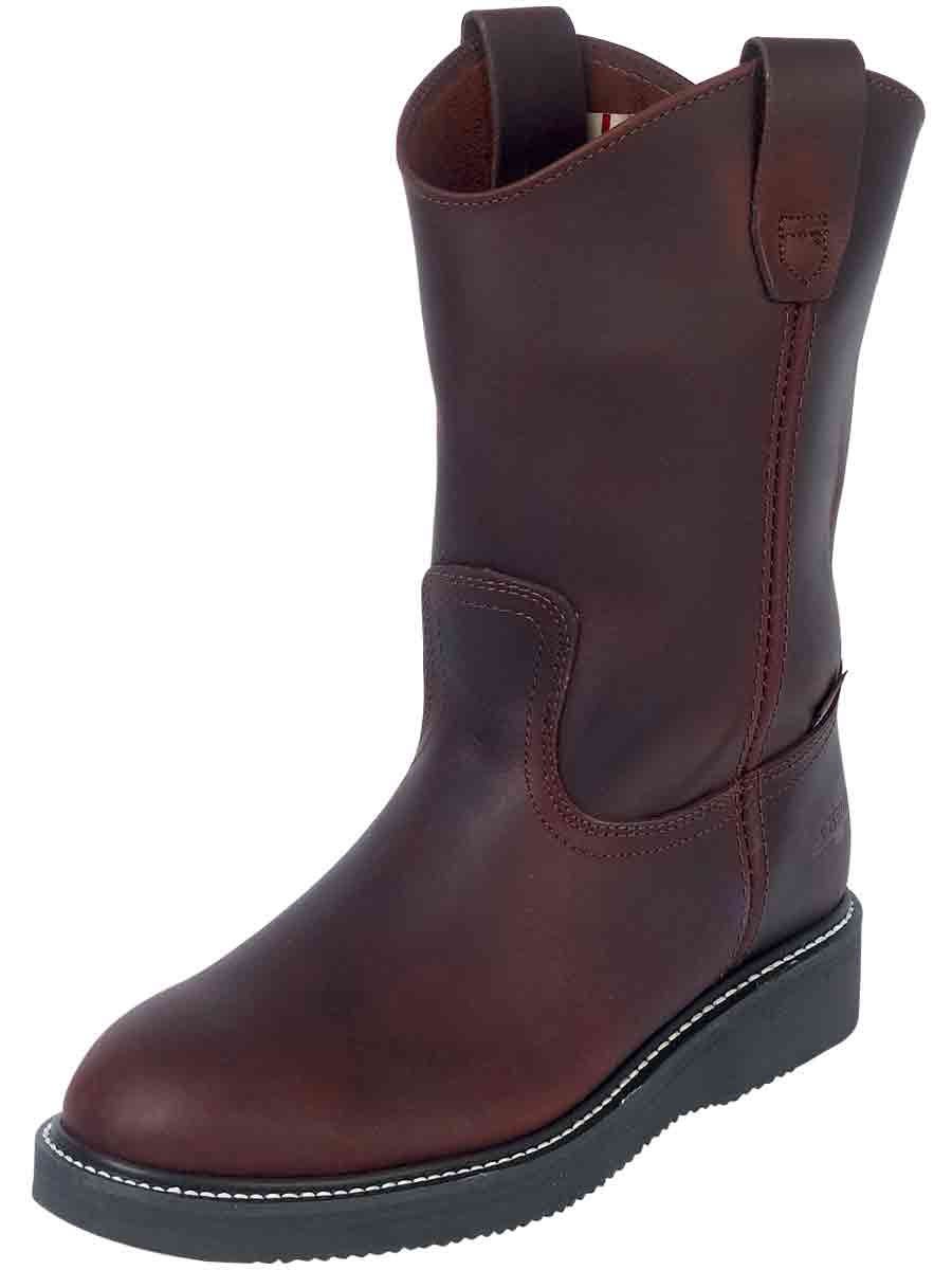 Establo Men’s Work Boot Grasso Leather

 - Vino 24962