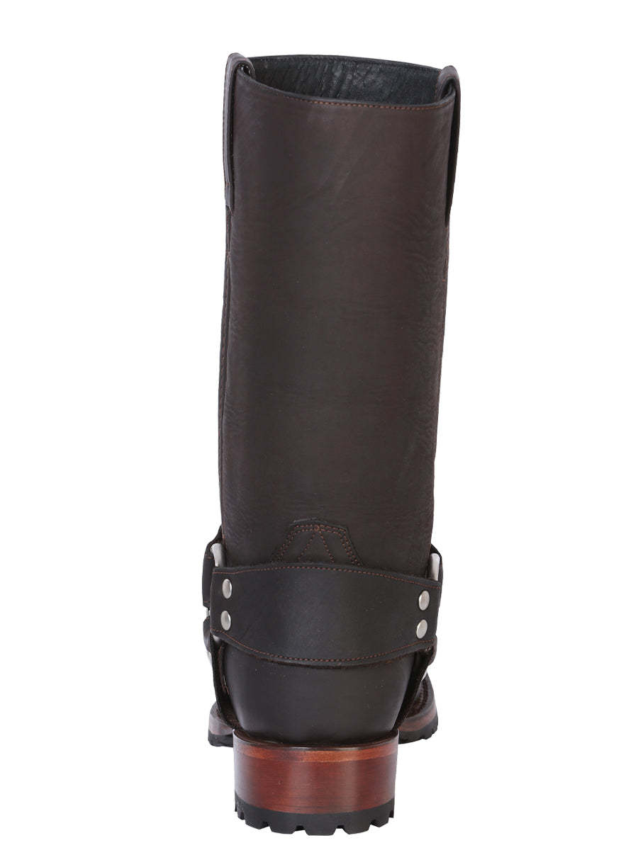 El General Biker Boot - Crazy Dark Brown 40673