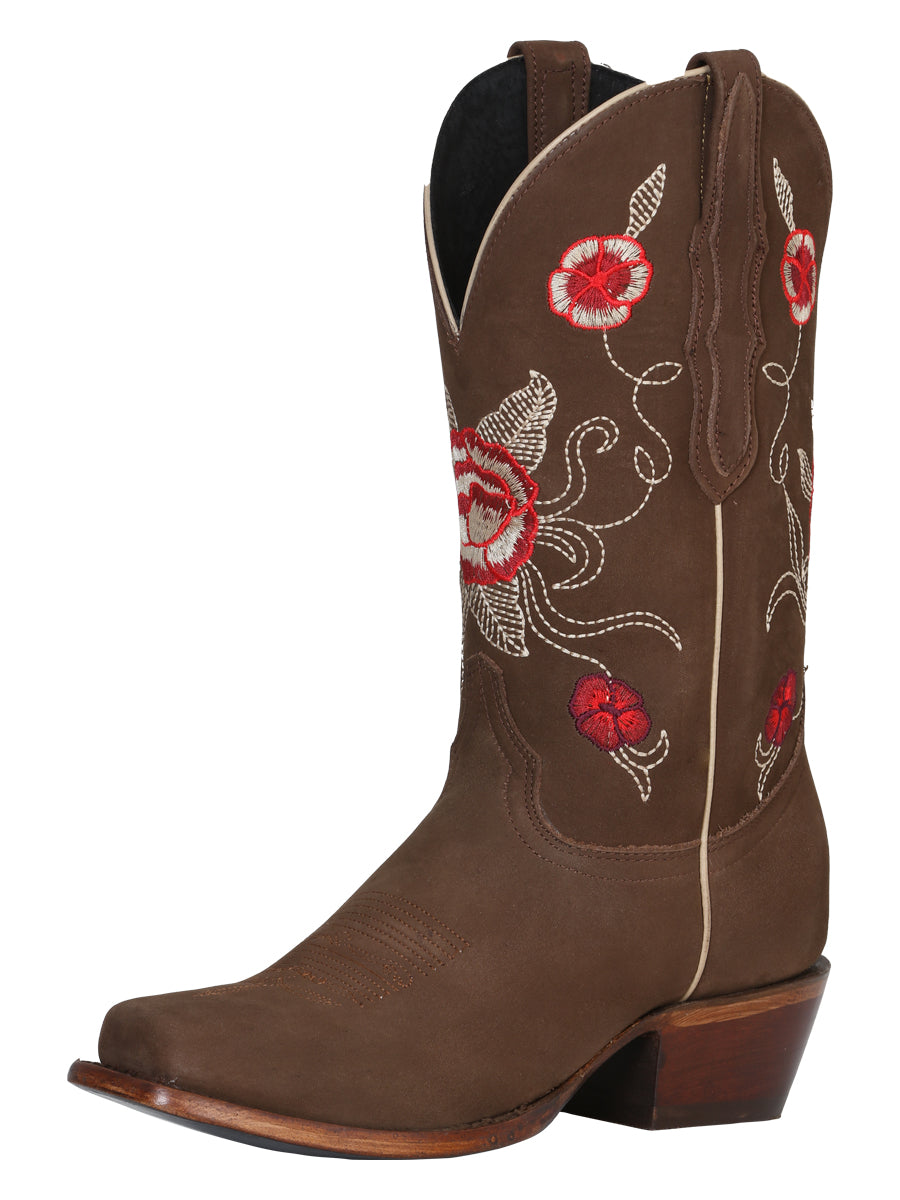 El General Rodeo Boot - Suede Camel 41784