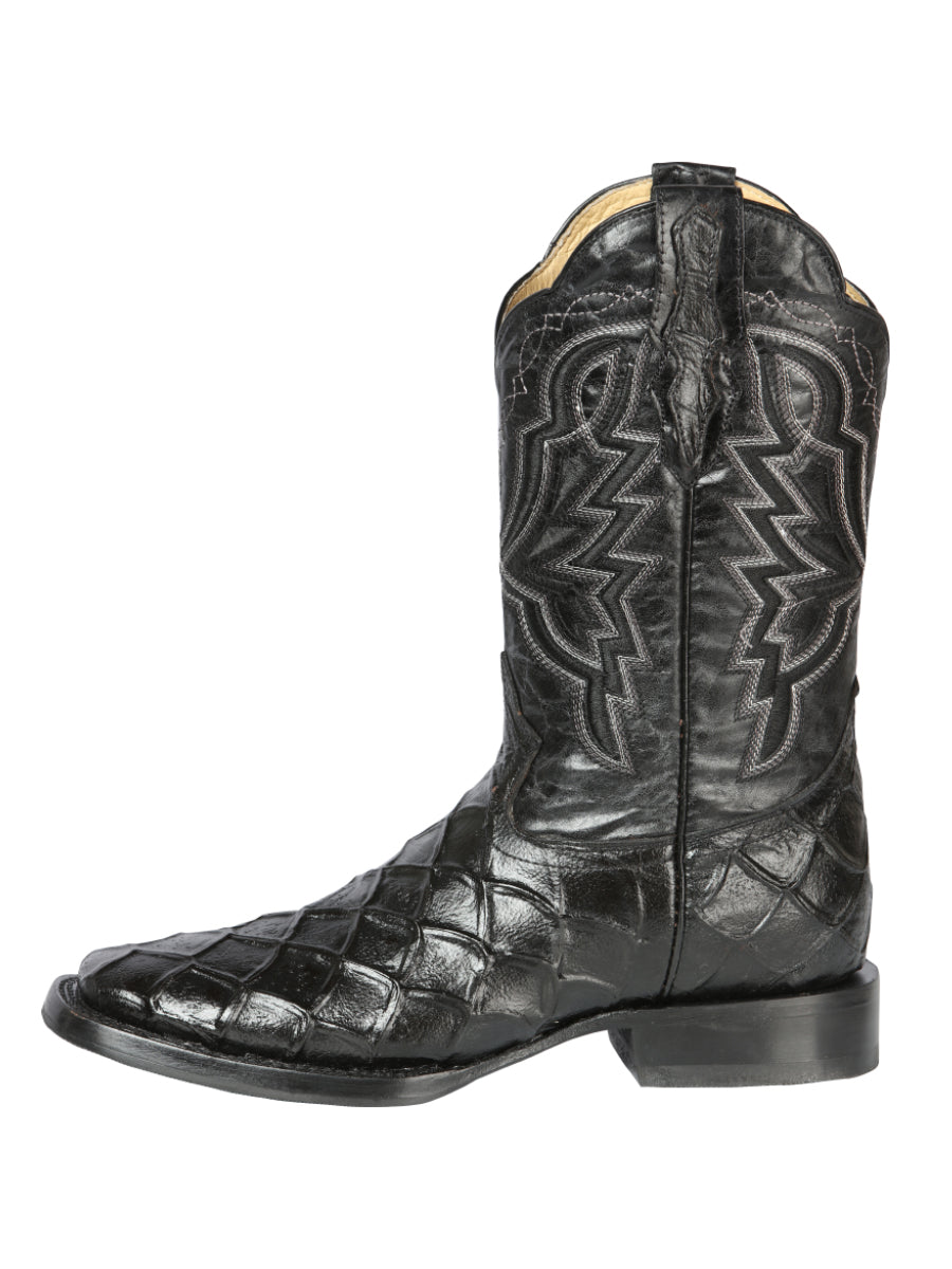 Bota Rodeo El General - Imit. Pirarucú - Negro 44663