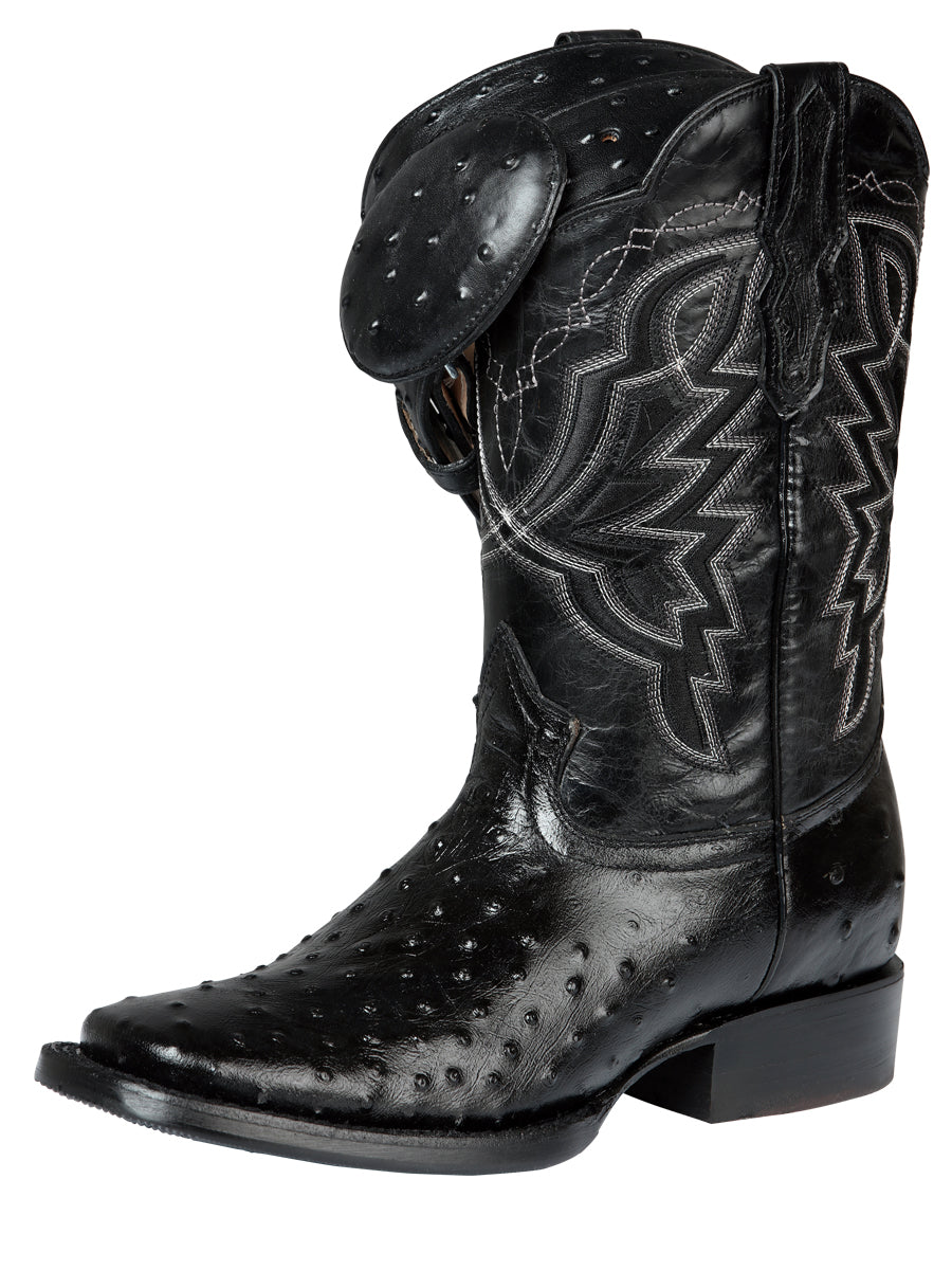 El General Rodeo - Bota de piel de osito estampada - Negro 44673