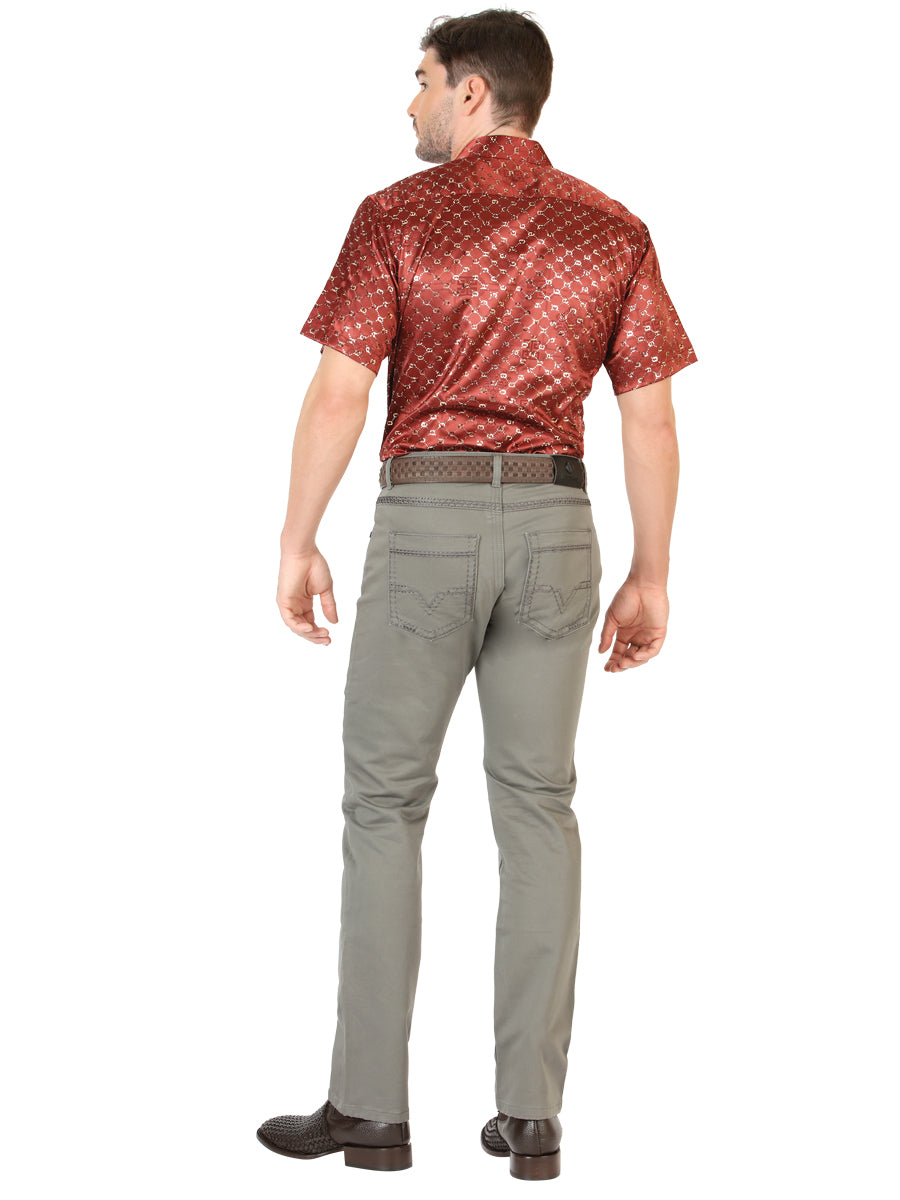 Centenario Slim Fit Denim Pants - Grey 45541