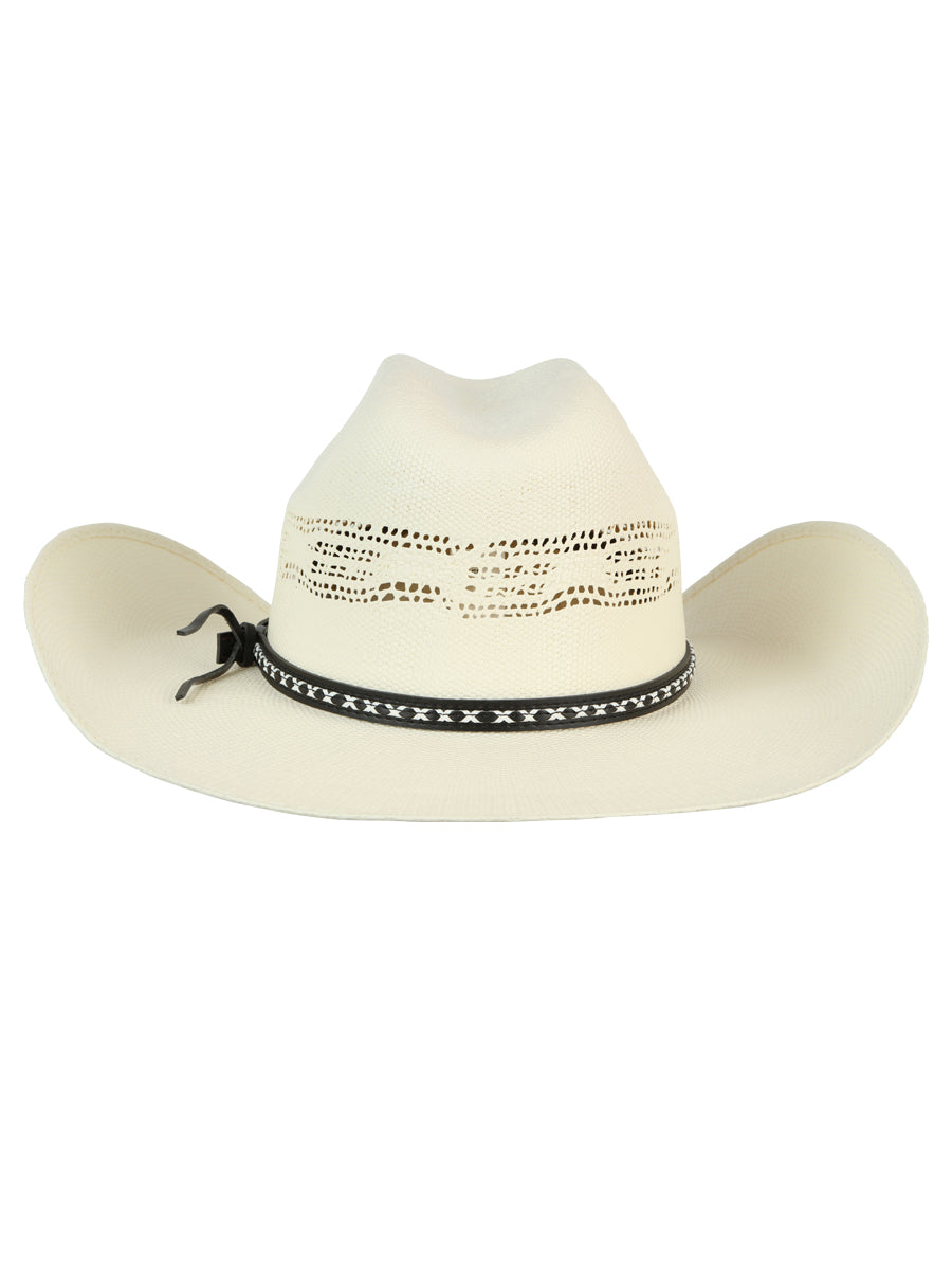 Sombrero vaquero El General 20X de paja de palma para hombre - Bangora Toro 45763