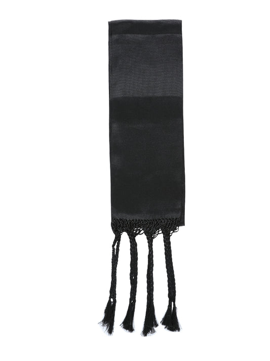 Mexican Charro Sash-Belt 50% Cotton, 50% Polyester Black 601360