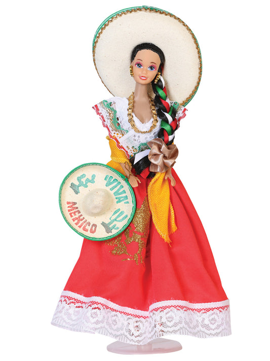 Artisanal Decorative Doll Mexican State Guanajuato Multicolor 601913
