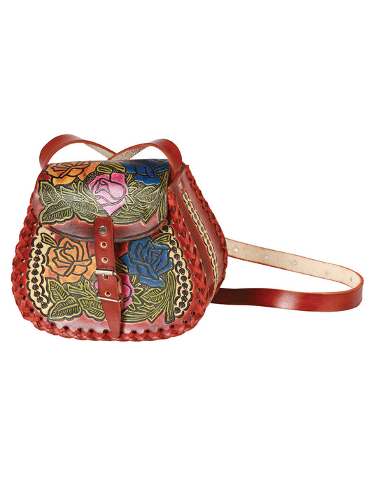 Artisanal Handbag Leather Multicolor 603678